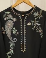 Agha Noor Inspired Black Lira D19 - Image 2