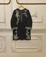 Agha Noor Inspired Black Lira D19