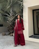 🕌Eid Fit Red Vine | Full Cash On Delivery D43 - Image 2