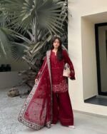 🕌Eid Fit Red Vine | Full Cash On Delivery D43 - Image 7