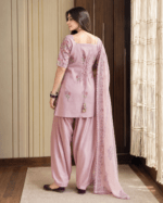 Pink Diva Farshi Shalwar | D50 - Image 4